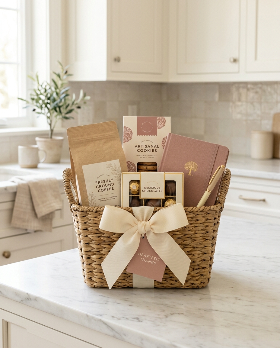 Coffee & Little Notes — gift basket by Jenny's Gift Baskets